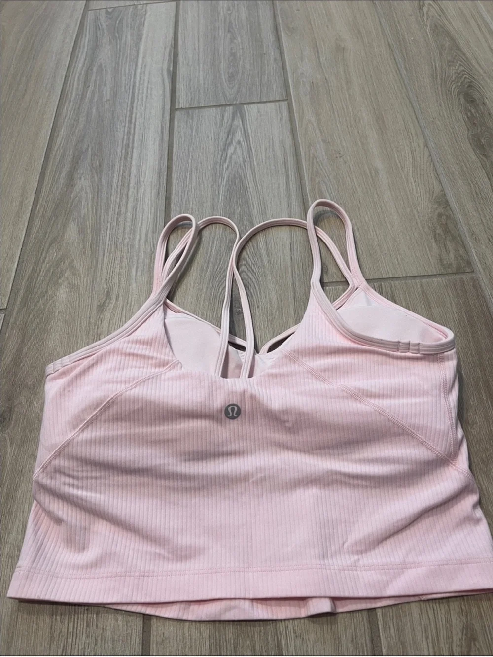 Lululemon Align Strappy Ribbed Tank Top Strawberry Milkshake Sz 6